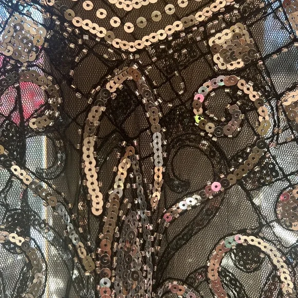 New, no tags Victoria Harbour Sequin Fringe Top. Perfect accessory - Picture 2 of 8